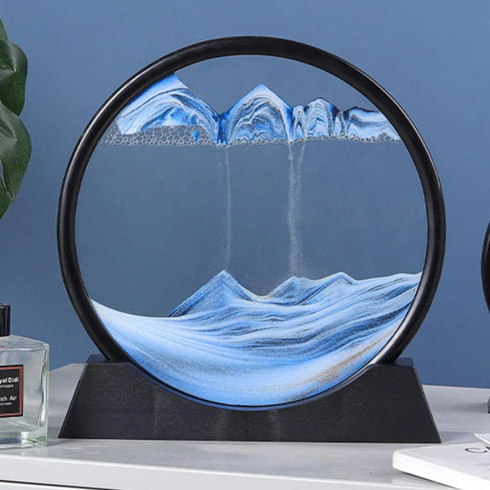 Kinetic Sandscape in Motion