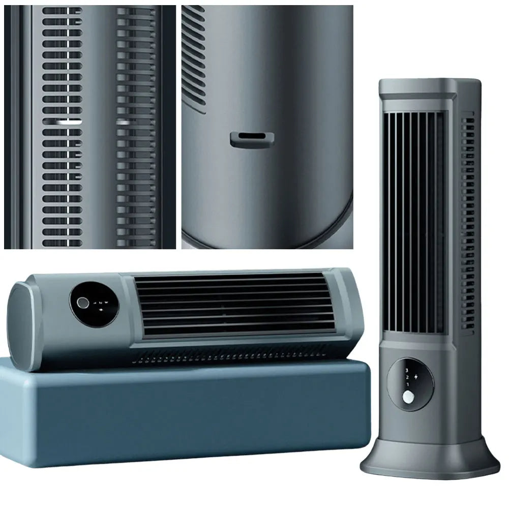 Portable Mini Desk Fan - Rechargeable Personal Cooling Breeze