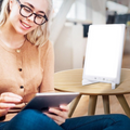 Powerful Compact Light Therapy Lamp for Seasonal Affective Disorder – Bright Sun Therapy Light