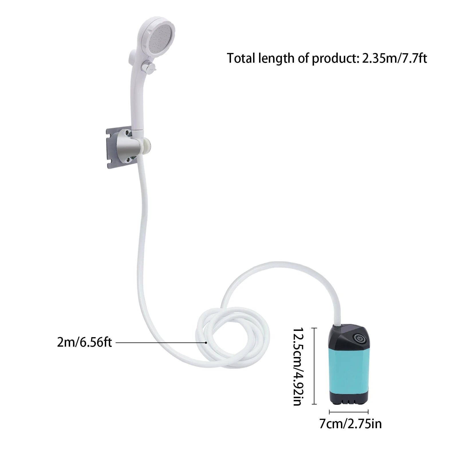 Compact Electric Camping Shower – Portable and Easy to Use