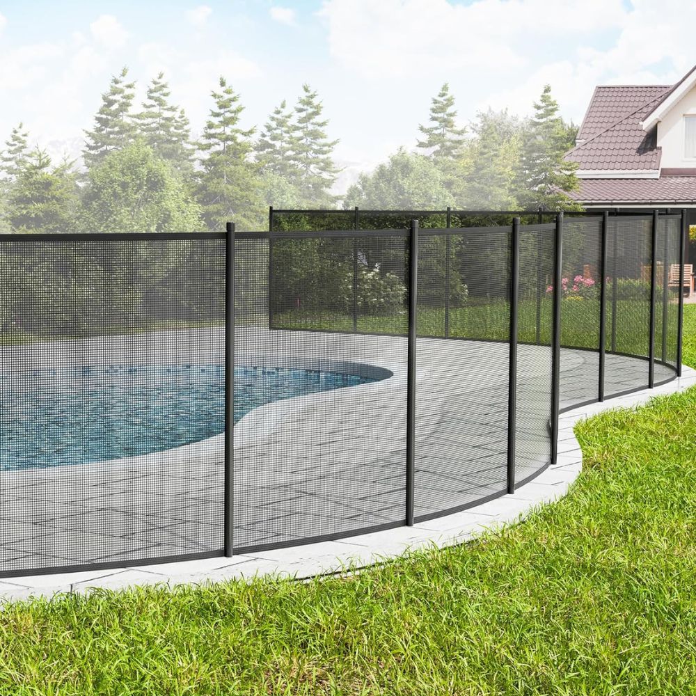 Removable Inground Swimming Pool Safety Fence – Easy-Install, Durable Child-Safety Barrier