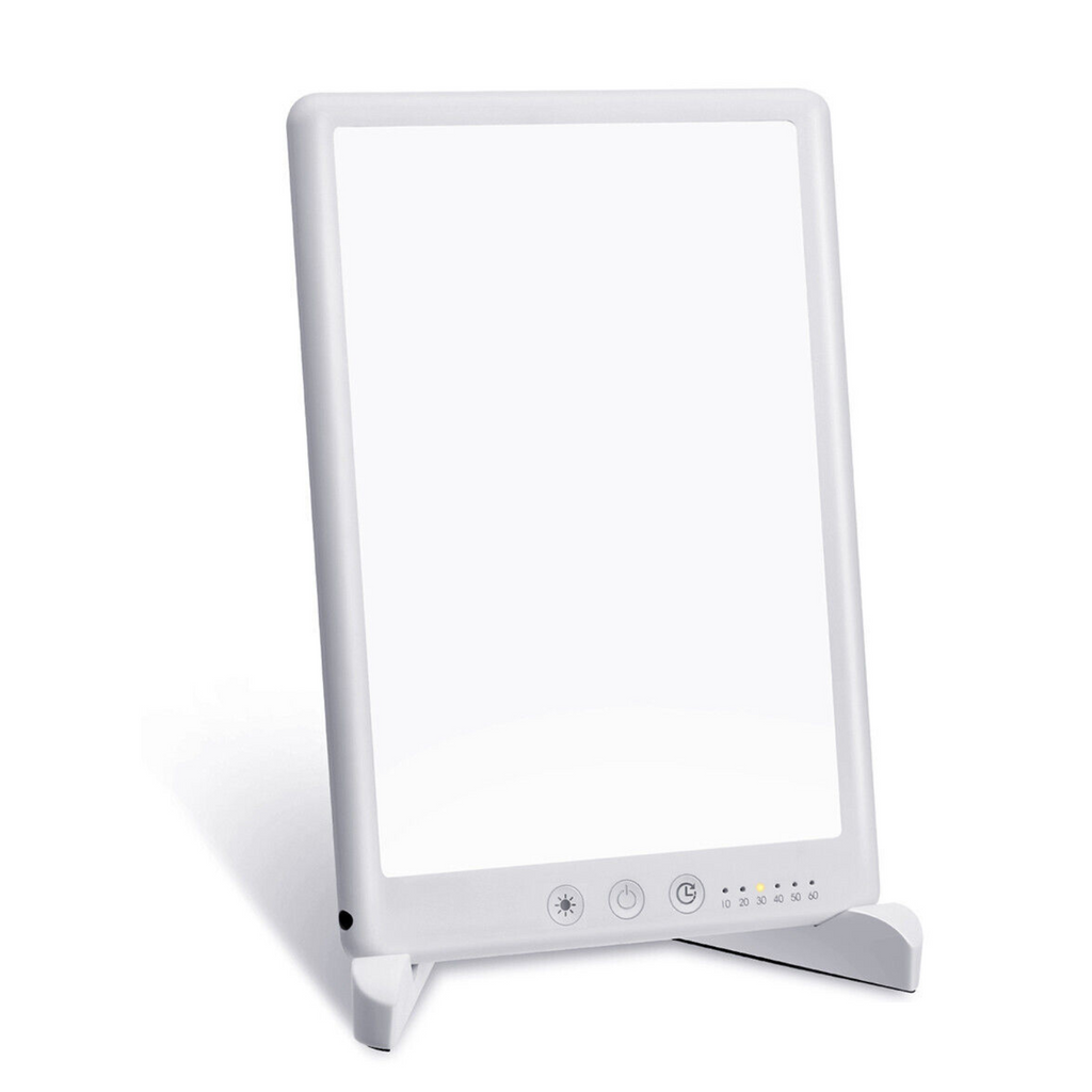Powerful Compact Light Therapy Lamp for Seasonal Affective Disorder – Bright Sun Therapy Light