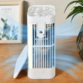 Compact Portable Desk Fan with Mist Spray for Instant Cooling