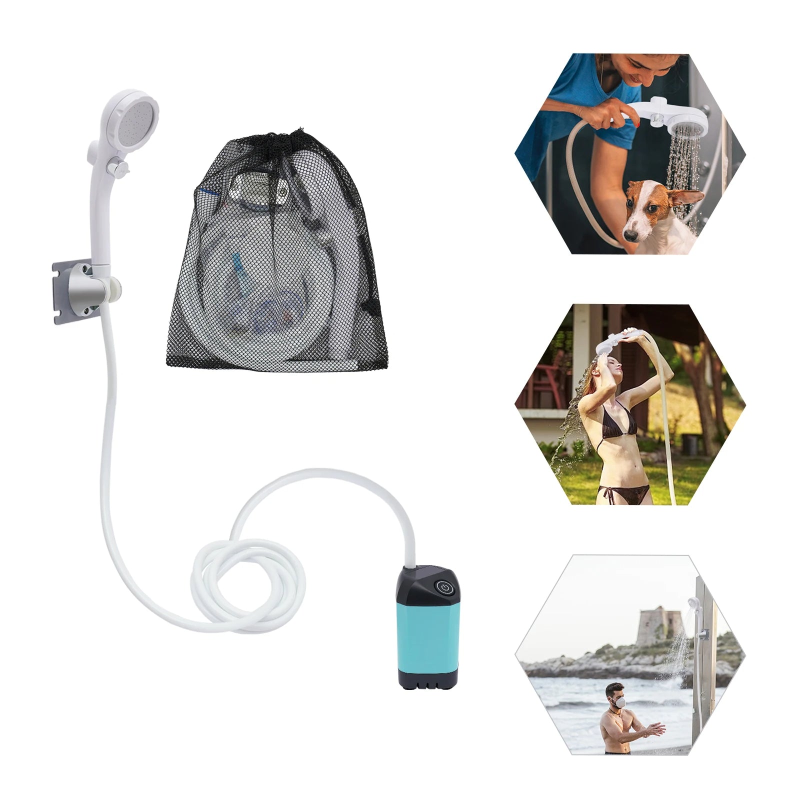 Compact Electric Camping Shower – Portable and Easy to Use