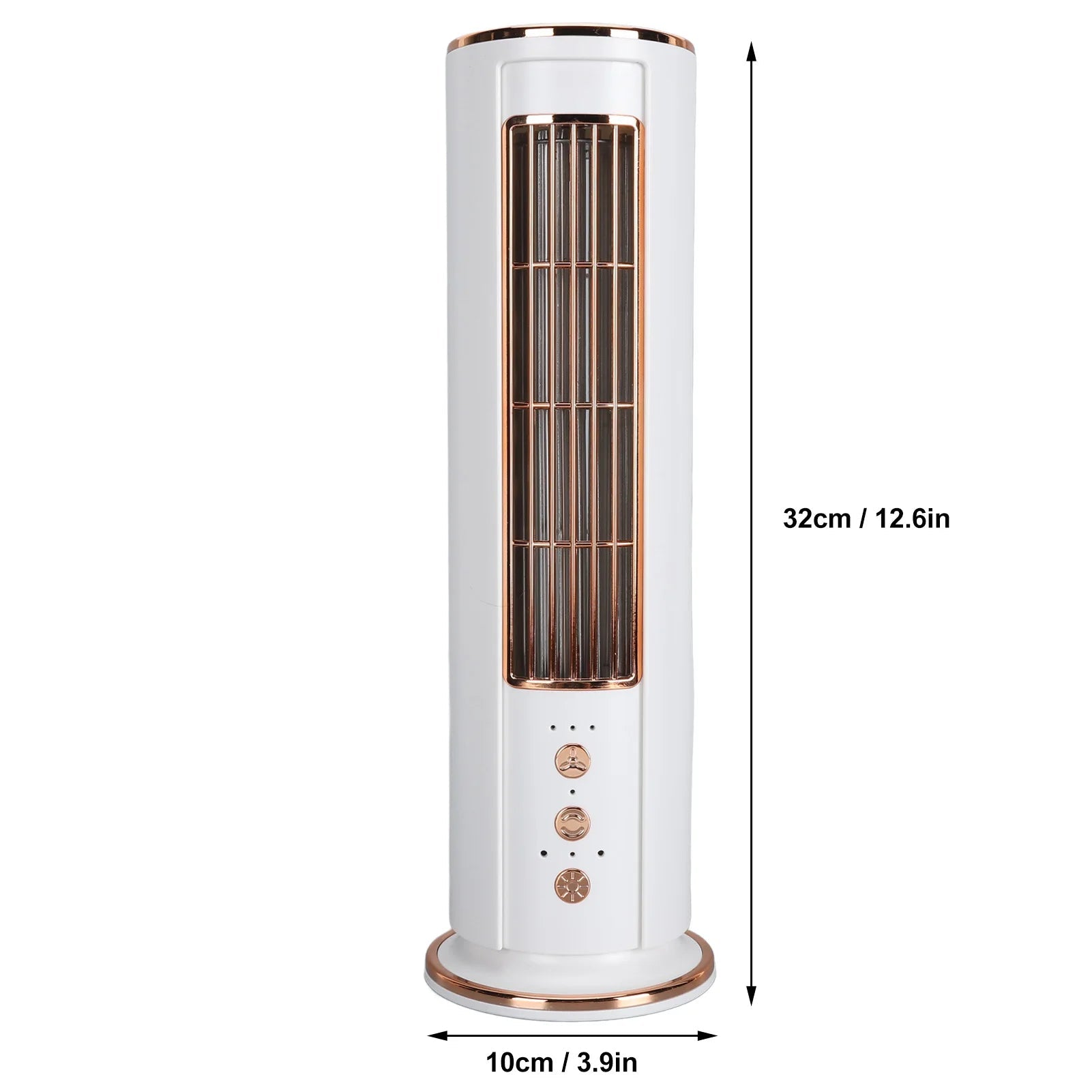 Bladeless Desktop AC Fan with Remote Control – Quiet, Compact Cooling Solution
