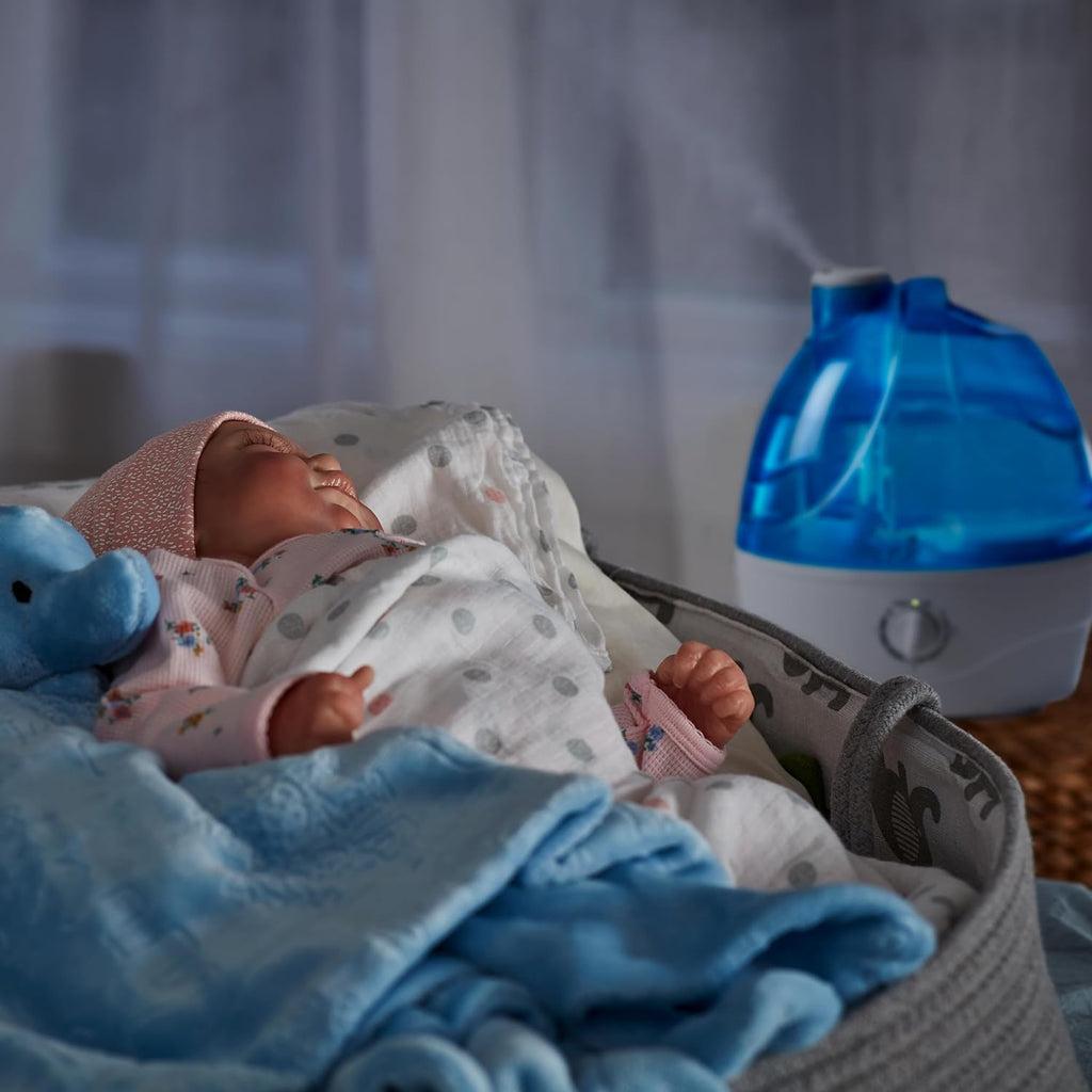 Whisper-Quiet Ultrasonic Cool Mist Humidifier for All-Night Comfort