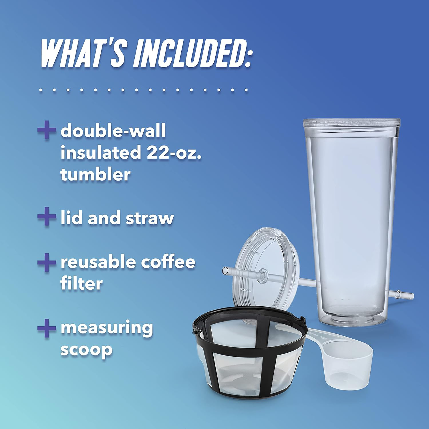Iced Coffee Maker - Quick, Ice-Ready Coffee Machine for Fresh Brews