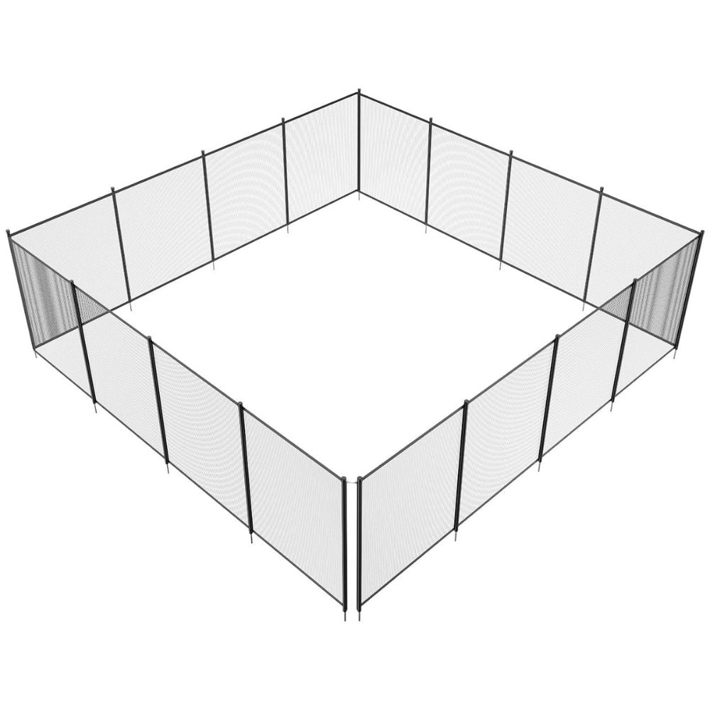Removable Inground Swimming Pool Safety Fence – Easy-Install, Durable Child-Safety Barrier