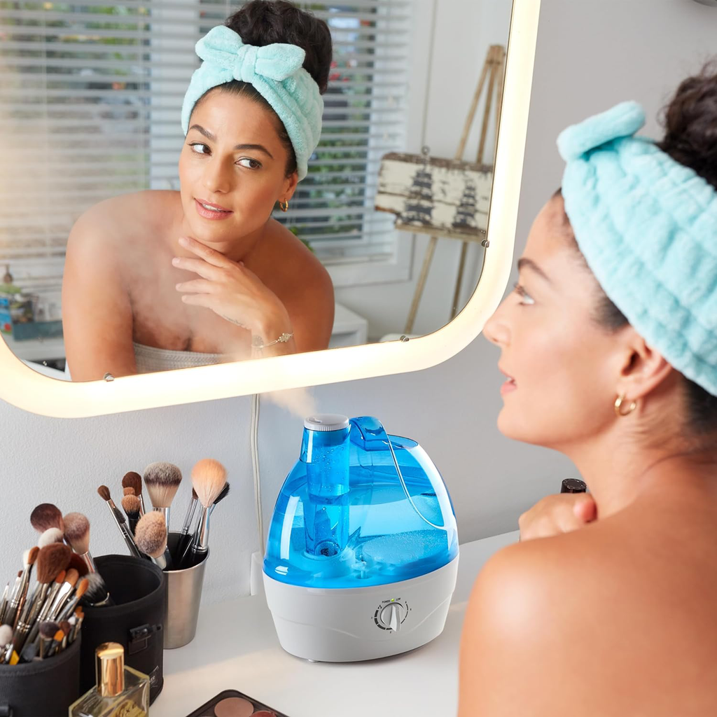 Whisper-Quiet Ultrasonic Cool Mist Humidifier for All-Night Comfort