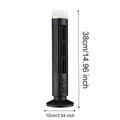 Compact USB-Powered Bladeless Desktop Air Conditioner for Personal Cooling