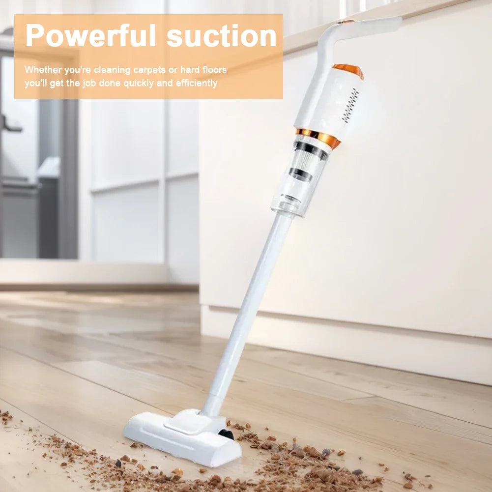 Compact Cordless Vacuum Cleaner – Lightweight, Portable Power for Quick Cleanups