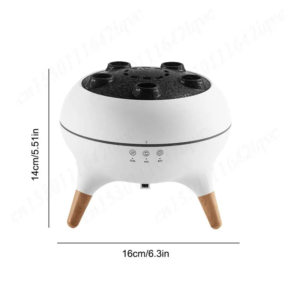 Dynamic Jellyfish Humidifier with Essential Oil Diffuser — Calming Mist, Fragrant Ambience