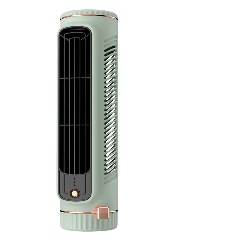 Bladeless Portable Tower Air Conditioner Fan – Sleek, Quiet Cooling for Any Room