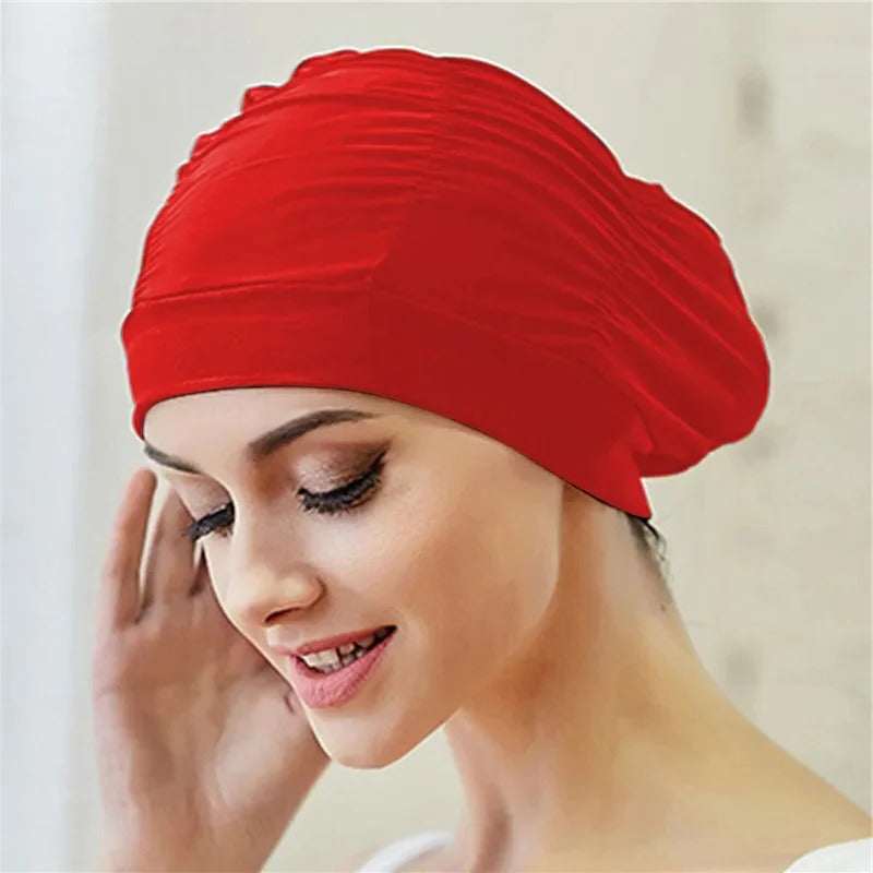 Chic Stretch Swimming Cap for a Sleek, Secure Fit