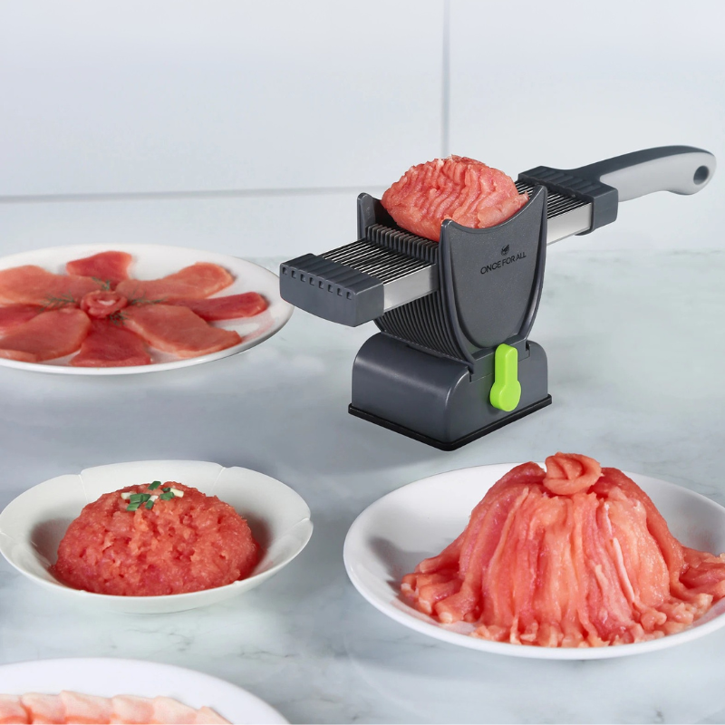 Hand-Cranked Food and Meat Slicer – Precision Slicing for Home Kitchens